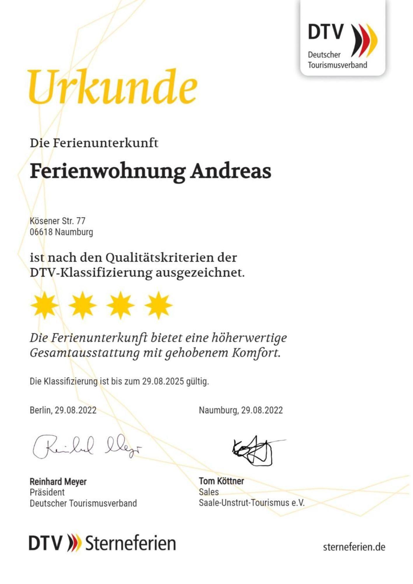 Ferienwohnung Andreas 萨勒河畔瑙姆堡 外观 照片